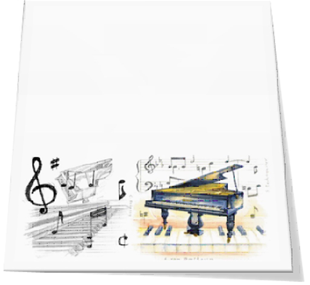 Little Snoring Gifts: Slant Pad - Piano